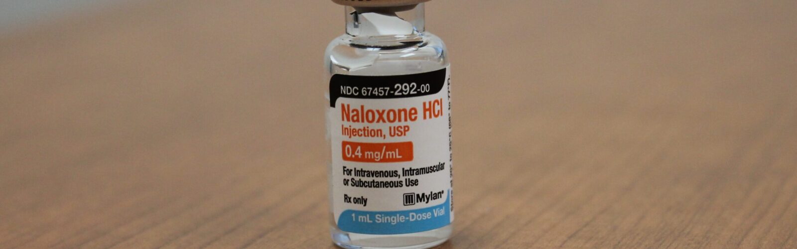 vial of Naloxone HCl