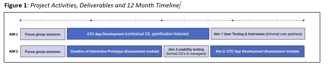 12 month time line: activities & deliberables