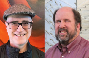 headshots of Mat Roosa and Jay Ford