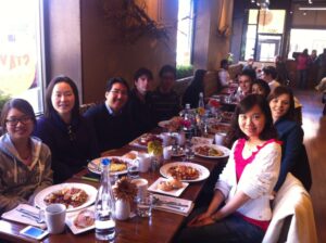 2012 Spring Group Lunch @ Stax on Taylor Street