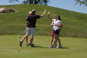 High fives for all!