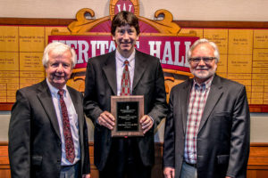 Professor emeritus Dick Peterson, Jack Vanden Heuvel, Jeff Johnson.