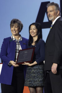 Associate Professor Michelle Chui at her APhA fellowship induction.