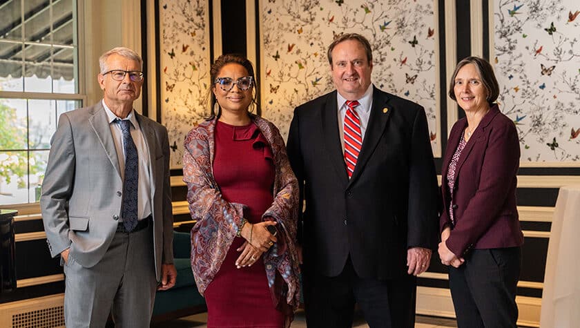2024 Honorary Citation Recipients: Evgenyi Shalaev, Yolanda Tolson (BS ’95), and Lynne Taylor