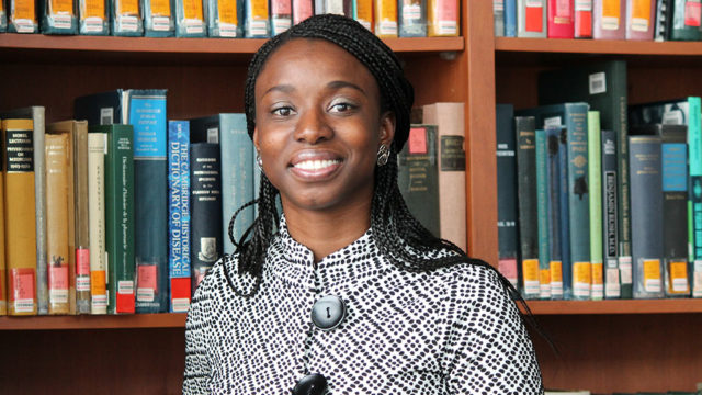 portrait of Olufunmilola Abraham