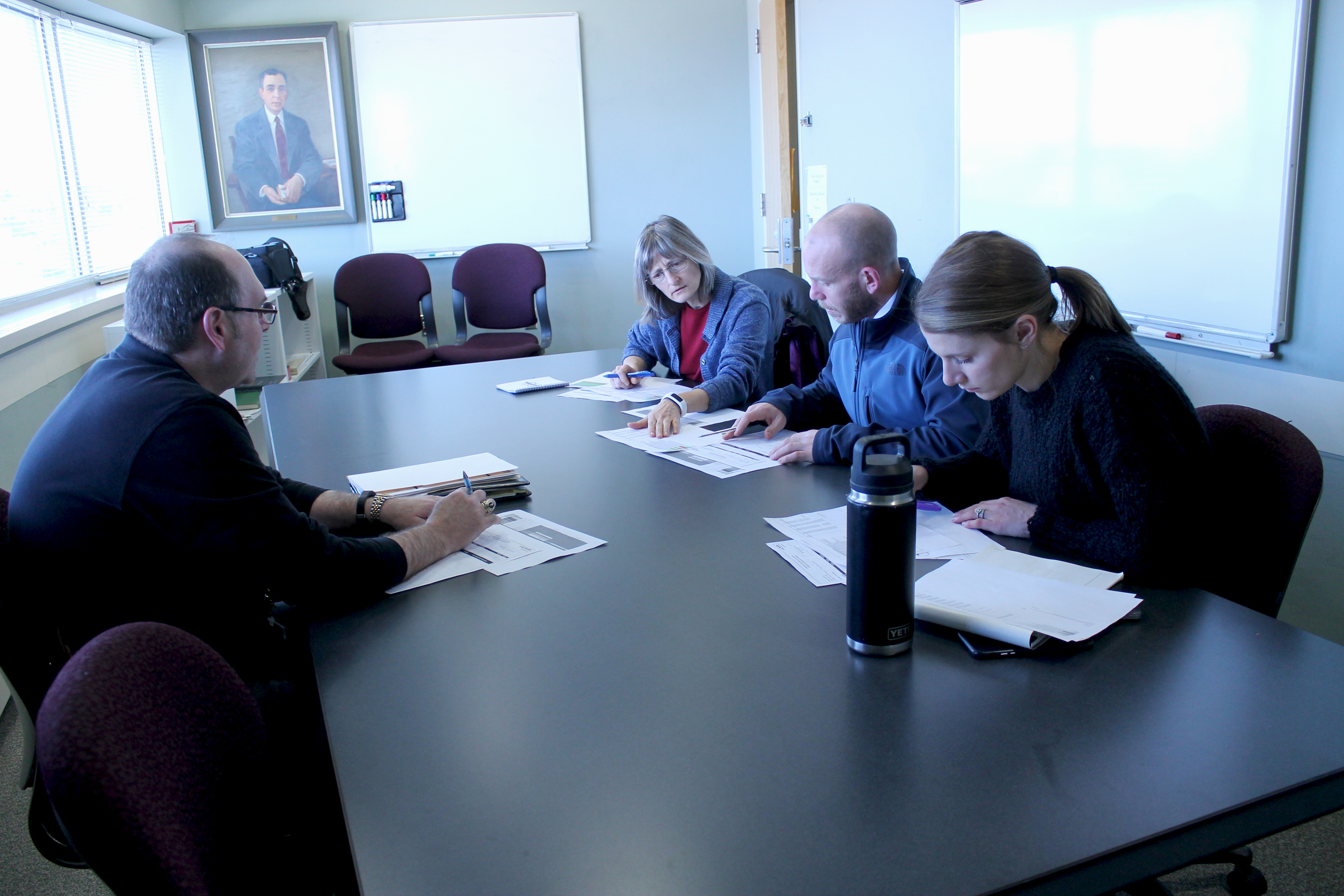 Ed Elder, Karen Jones, Aaron Webb, Tresa Binek