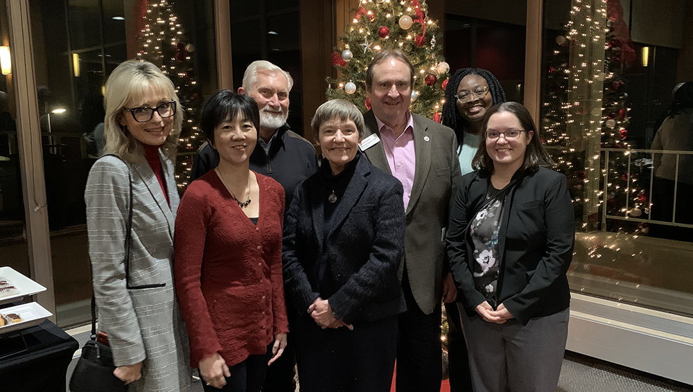 Beth Martin, Michelle Chui, Ron Sorkness, Christine Sorkness, Steve Swanson, Olayinka Shiyanbola, and Amanda Margolis.