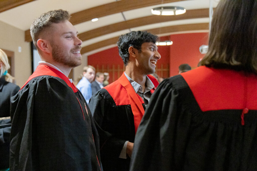 PharmTox graduates smiling.