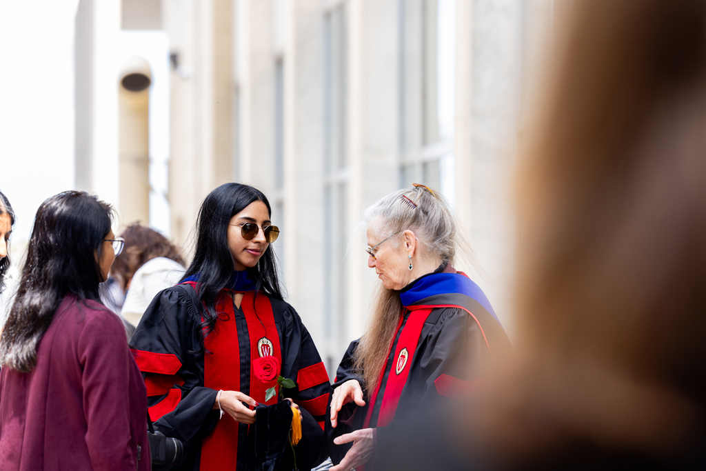 Apoorva Reddy and Betty Chewning