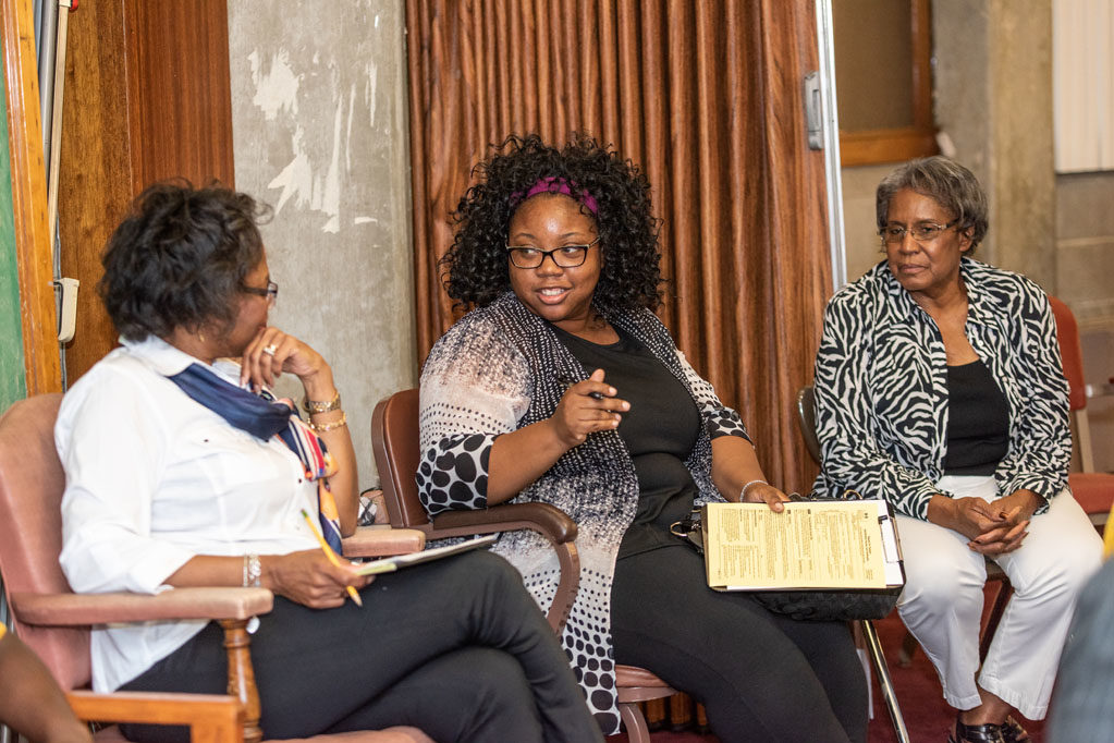 Peers Empowering Peers training at Cavalry Baptist Church in Milwaukee.