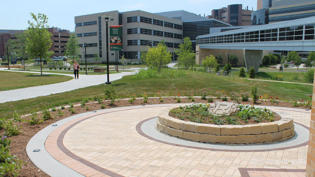 Rennebohm healing garden.