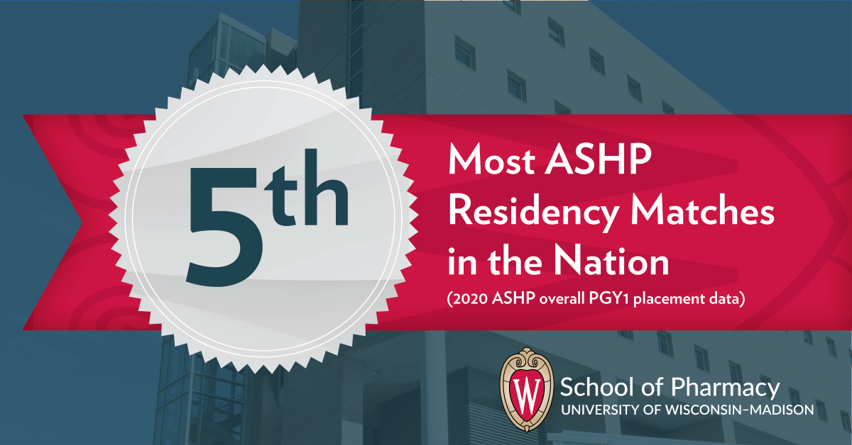 5th Most ASHP Residency Matches in the Nation