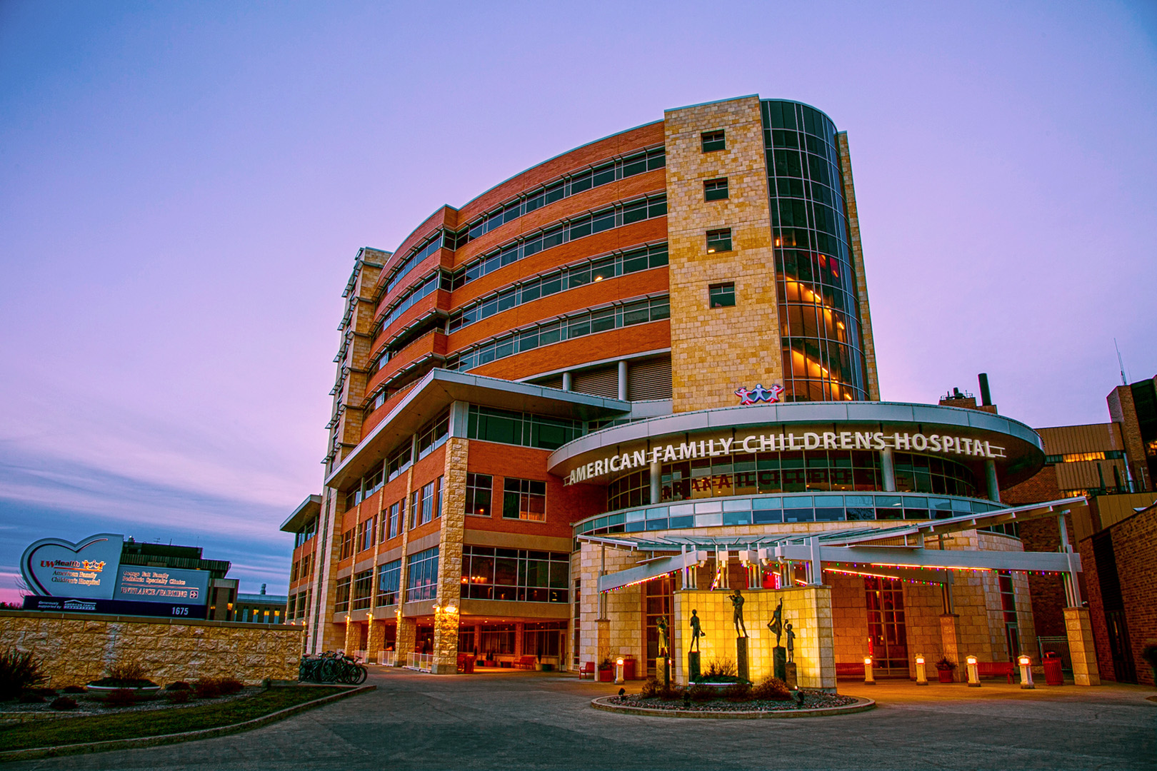 The American Family Children's Hospital in Madison, Wisconsin.