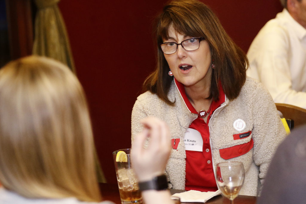 Alumni are engaged in the conversation.