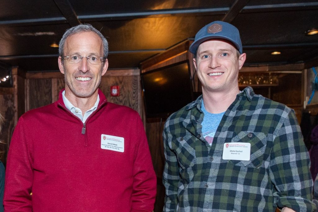 David Mott and Christ Kachel standing next to each other