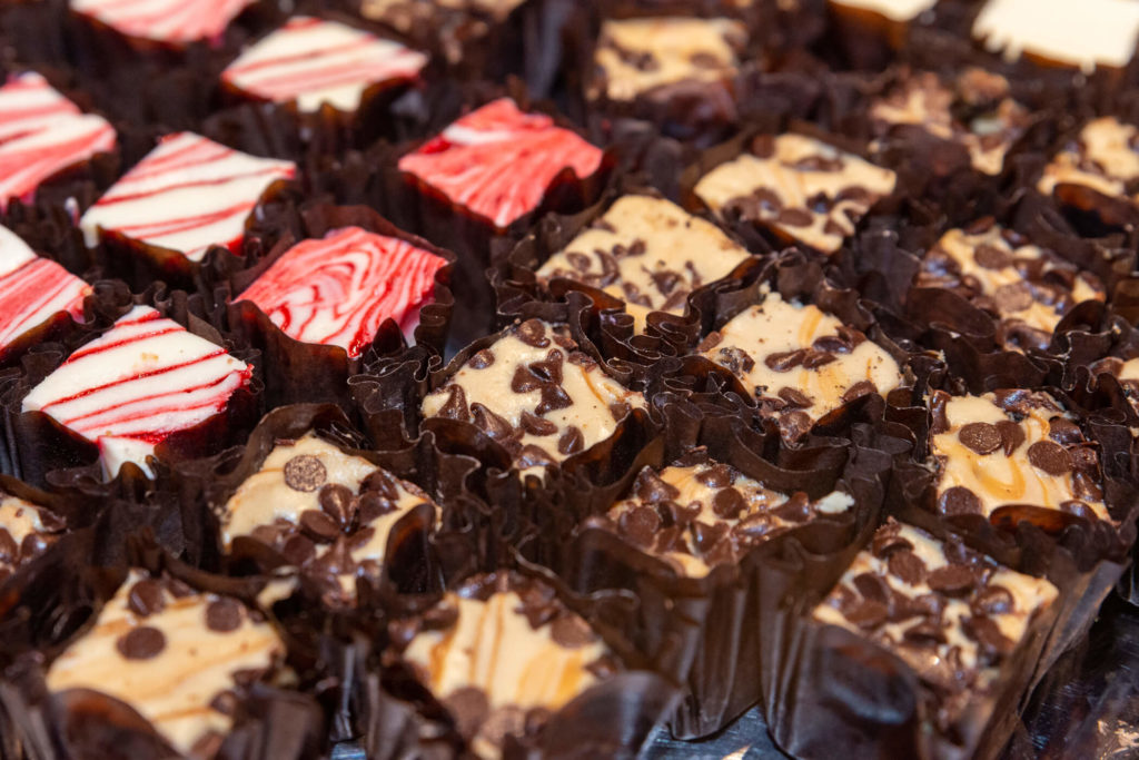 Close up of treats served at Pharm Alumni Event