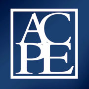 blue icon: American College of Pharmacy Education