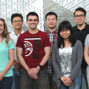 Graduate student attendees at the 2017 Land O’Lakes Conference: Chengbin Huang, Zhenxuan Chen, Shigang Ruan, Yutong (Tony) Tam, Alexa Barres, Pawel Zbyszynski, Karen Chen, Yue Gui.