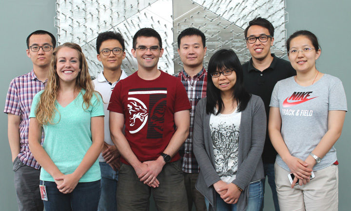 Graduate student attendees at the 2017 Land O’Lakes Conference: Chengbin Huang, Zhenxuan Chen, Shigang Ruan, Yutong (Tony) Tam, Alexa Barres, Pawel Zbyszynski, Karen Chen, Yue Gui.