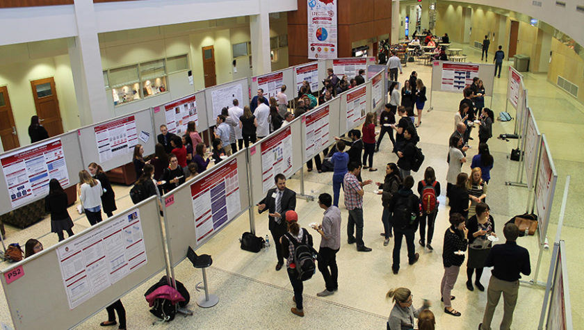 Students, faculty, and health professionals from the Madison area attended the inaugural First Annual Doctor of Pharmacy and Pharmacology-Toxicology Research Symposium.