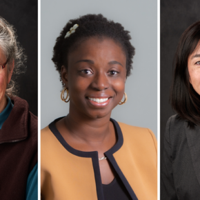 Betty Chewning, Olufunmilola Abraham, and Michelle Chui