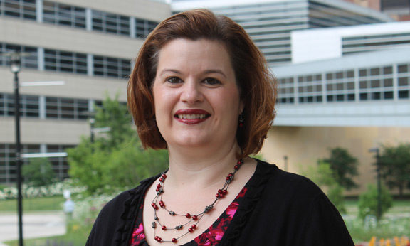 headshot of Jennifer Golden Pharmaceutical Sciences Division Medicinal Chemistry Center