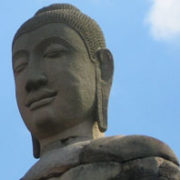 A Thai statue of Buddha
