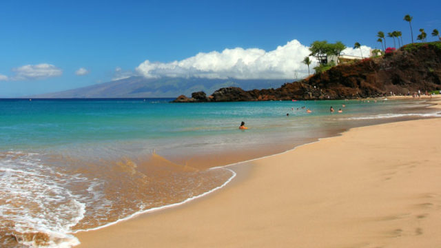Beach scene from Maui.