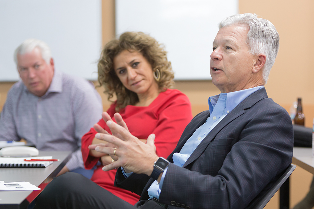 Dan Luce, Azita Saleki-Gerhardt, and George Zorich