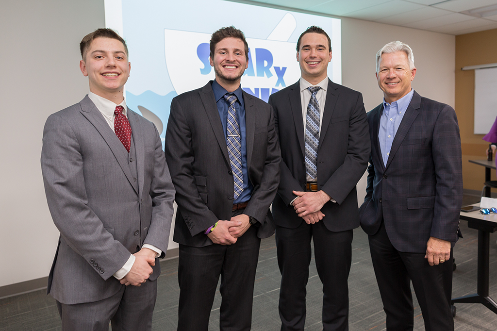 Kyle Wayner, Griffin Budde, Dean Bowen, George Zorich