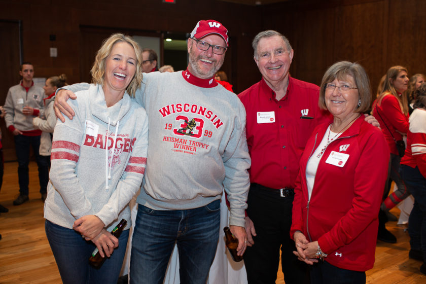 Alumni at the 2019 Tailgate