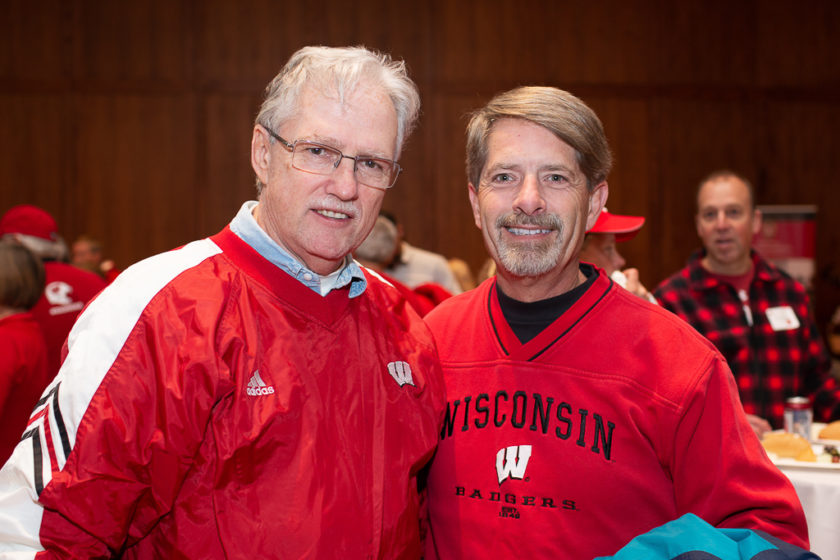 Alumni at the 2019 Tailgate
