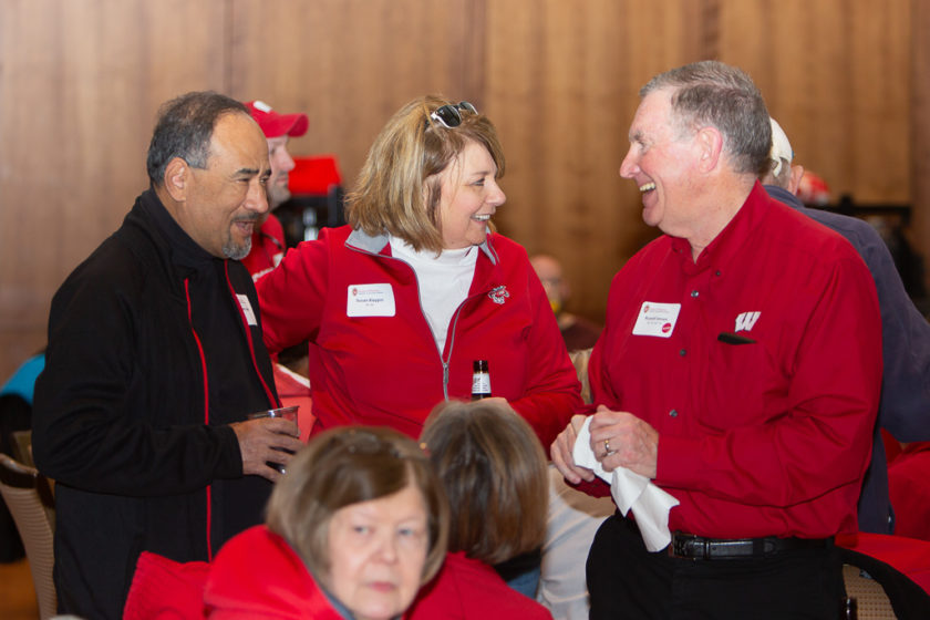 Alumni at the 2019 Tailgate