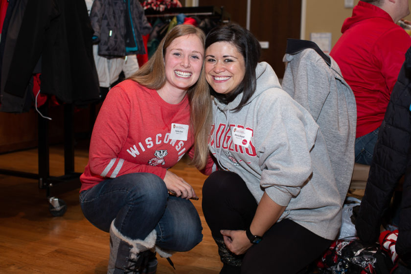 Alumni at the 2019 Tailgate