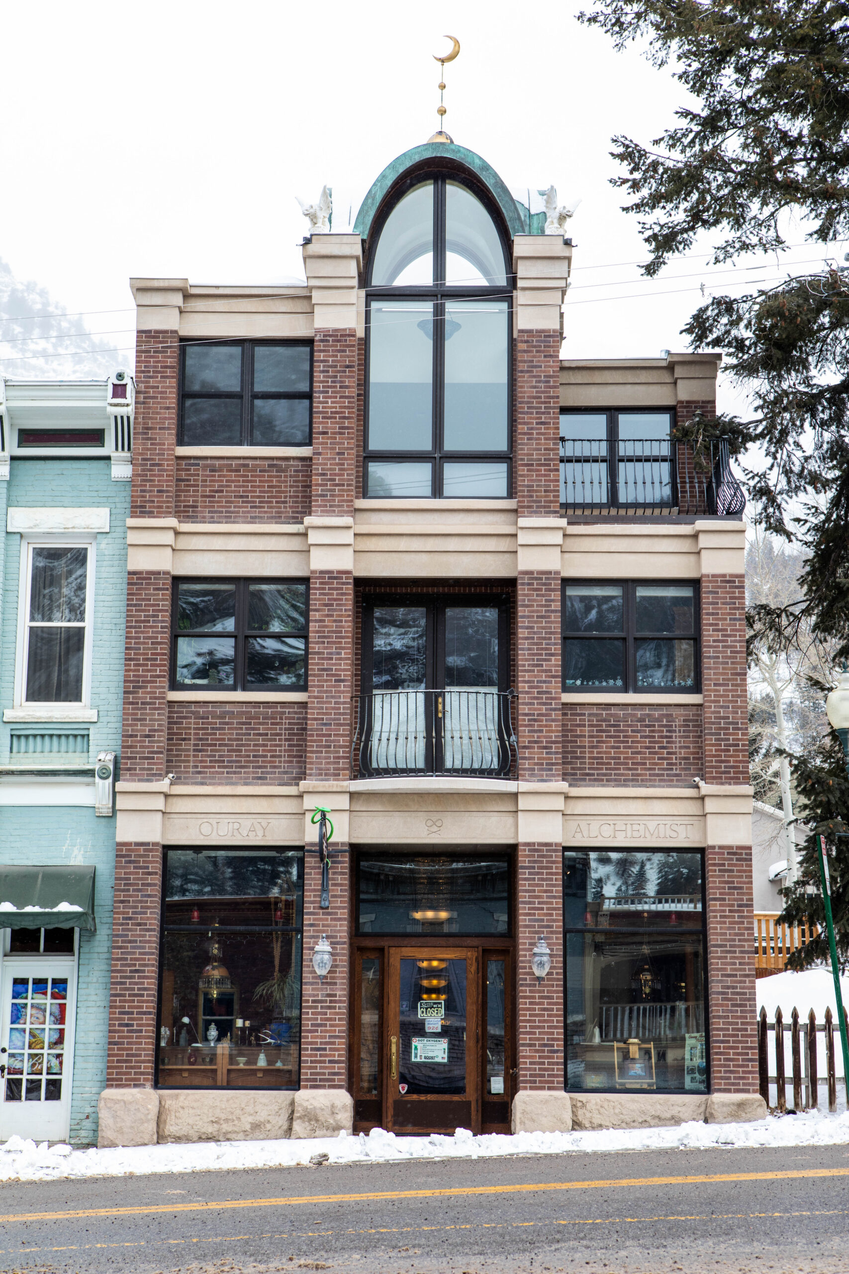 The exterior of the Ouray Alchemist